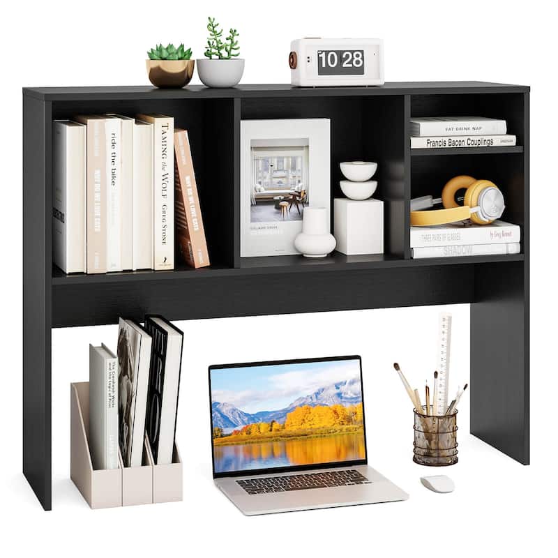 Costway Computer Desktop Bookcase Countertop Storage Bookshelf - See Details