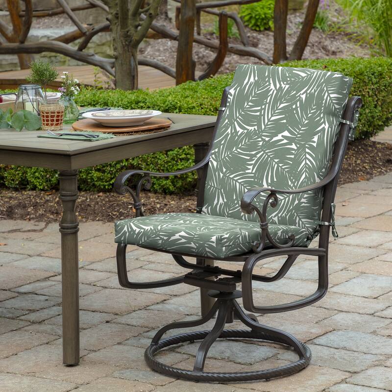 ARDEN Outdoor Dining Chair Cushion, 20 in x 20 in