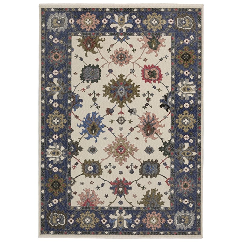 HomeRootsFloral Traditional Runner Area Rug
