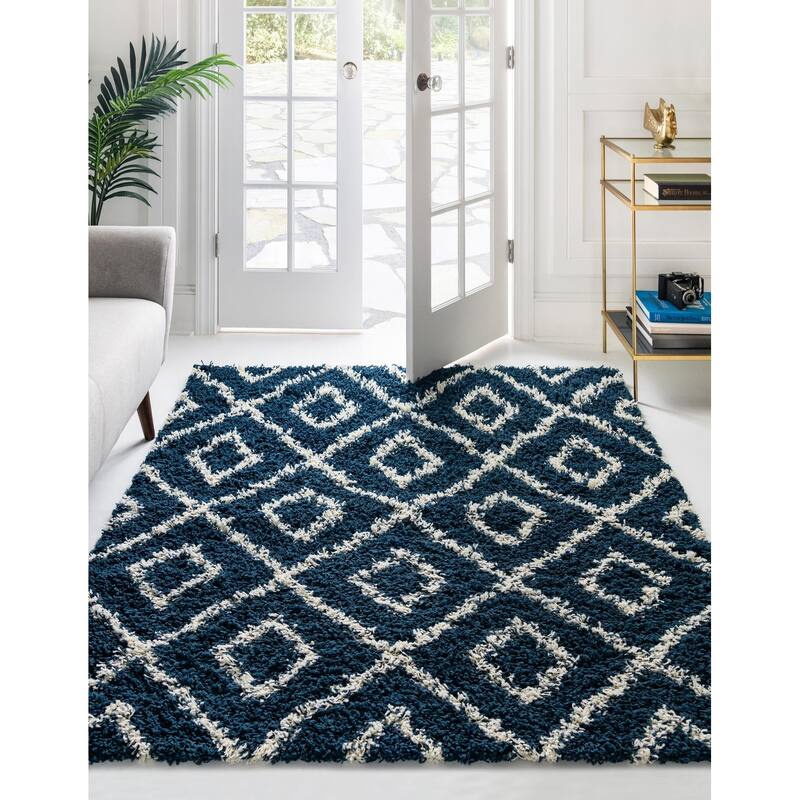 Shag Olido Collection Area Rug