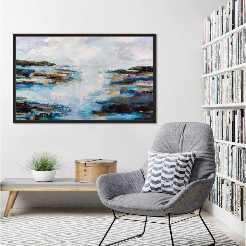 "Morning Fog" Print on Floating Canvas