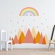 preview thumbnail 1 of 4, Walplus Cute Rainbow Mountains Children Kids Wall Stickers Nursery Décor