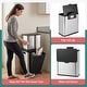 preview thumbnail 4 of 28, HOLDN’ STORAGE Trash Can and Recycling Bin Collection, Multi-Compartment Waste Organizer for Kitchen, Compost and Recycling