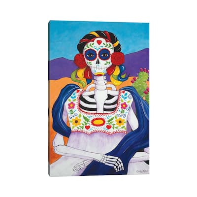 iCanvas "Mexican Mona Lisa" by Candy Mayer Canvas Print