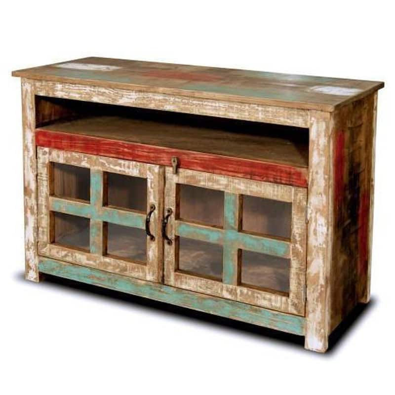 La Boca Glass Door TV Stand - 45"