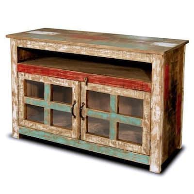 La Boca Glass Door TV Stand - 45"