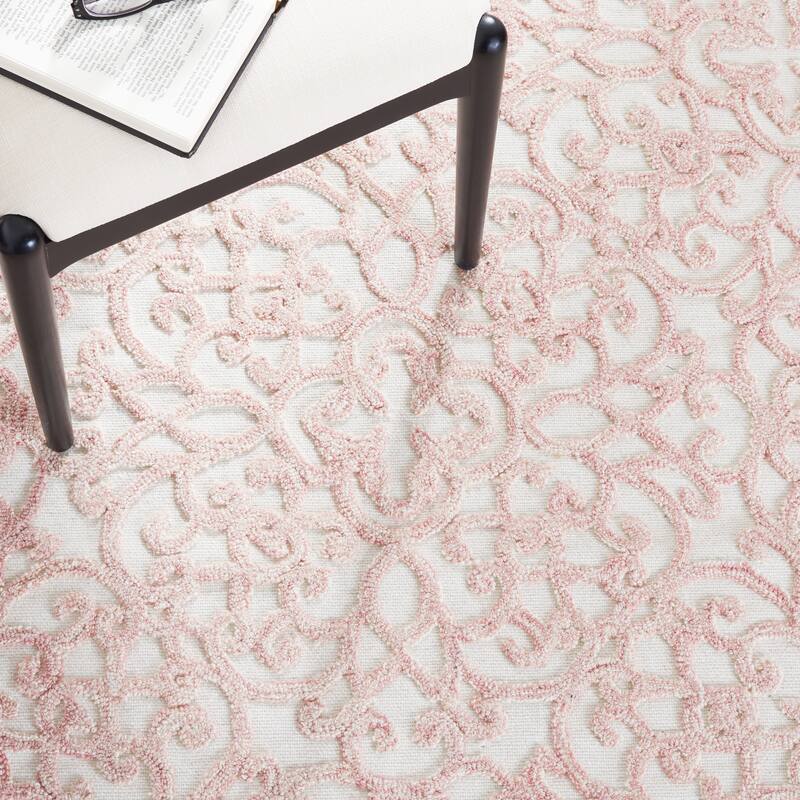 SAFAVIEH Handmade Trace Megane Modern Wool Rug