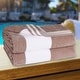 preview thumbnail 10 of 48, Cabana Stripe Oversized Cotton Beach 2 Piece Towel Set by Superior