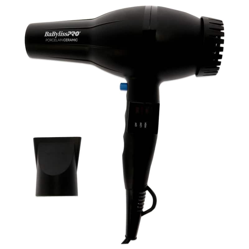 Porcelain Ceramic Professional 2800 Dryer - BP2800N - Black - Ceramic