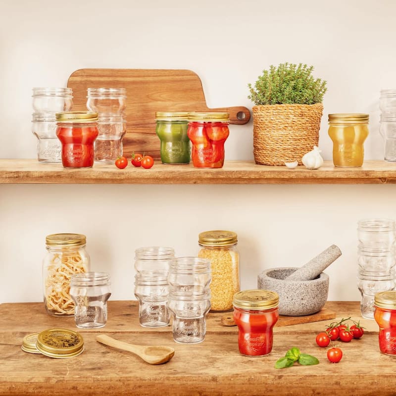 Bormioli Rocco Quattro Stagioni Stacking Jar Set