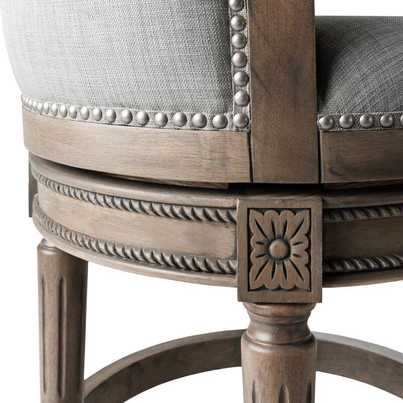 Maven Lane 26" Pullman Swivel Counter Height Kitchen Stool