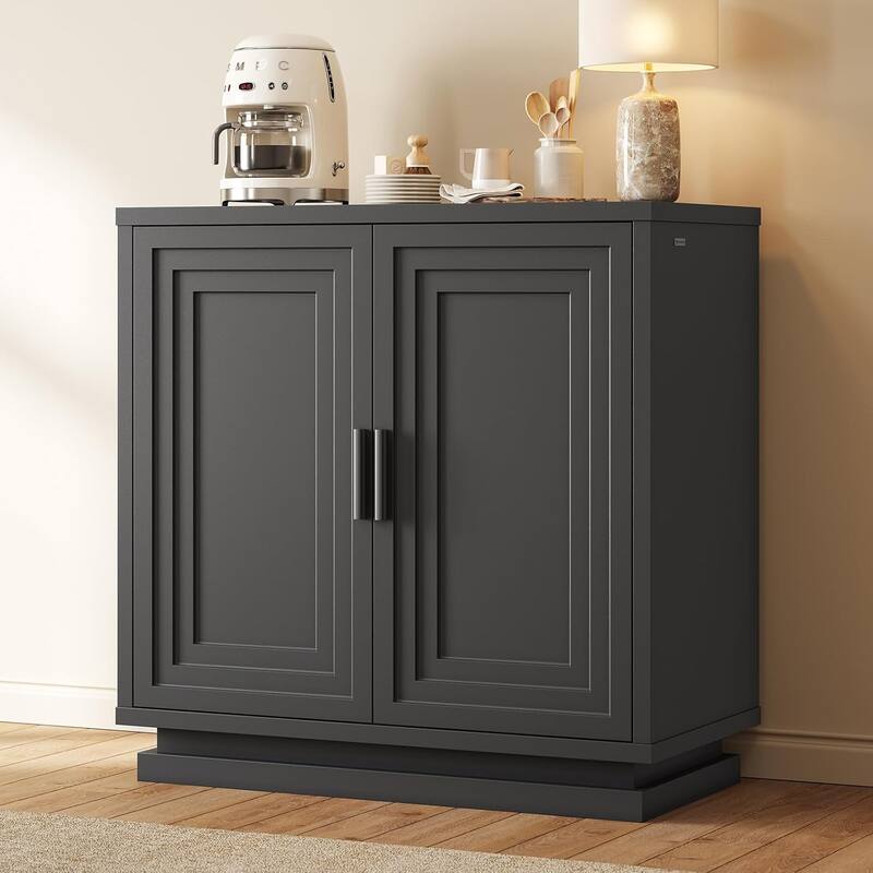 Buffet Sideboard Cabinet with Storage Doors Adjustable Shelves - 2 Doors