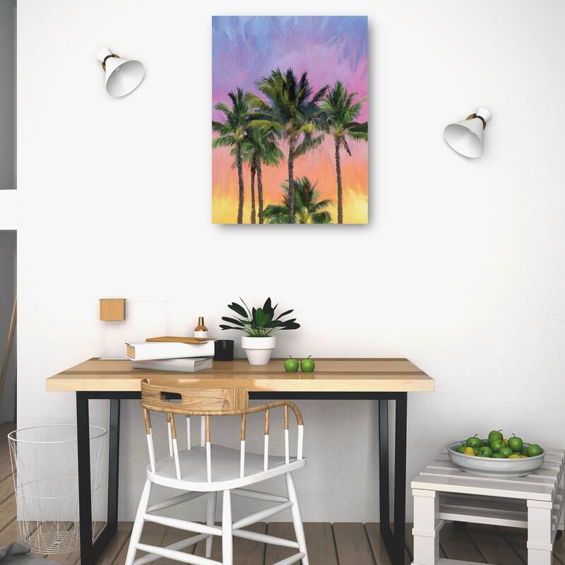 Sorbet Sunset By Studio Arts Canvas Art Print