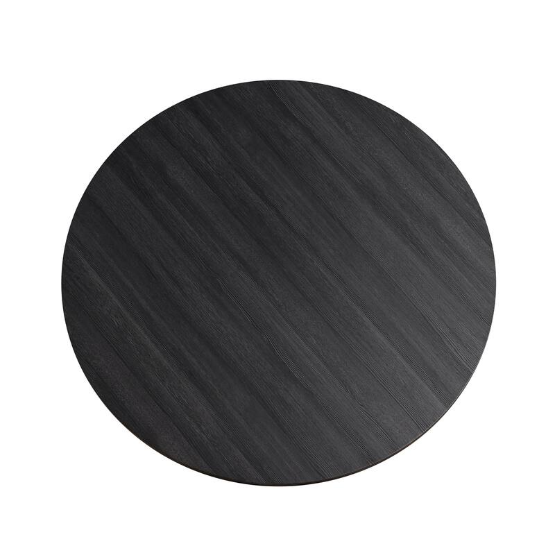 Furniture of America Zephyra Modern 47-inch Wood Round Compact Dining Table
