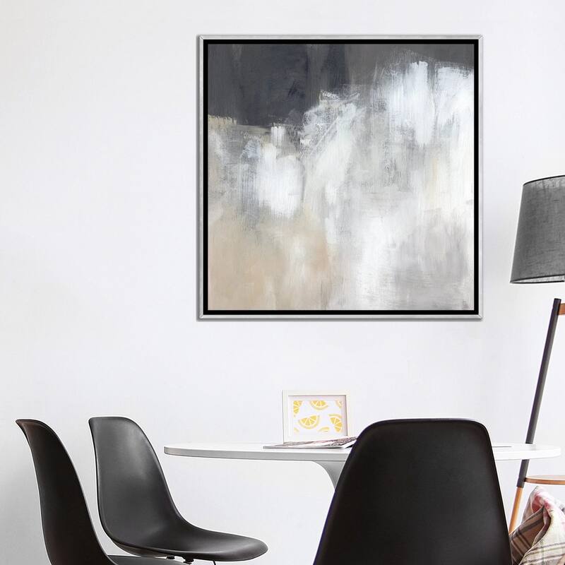 iCanvas "Neutral Abstract II" by Jennifer Paxton Parker Framed