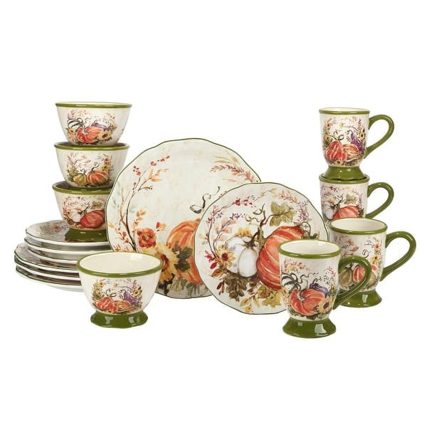slide 2 of 8, Certified International 16 pc Dinnerware Set, Service for 4