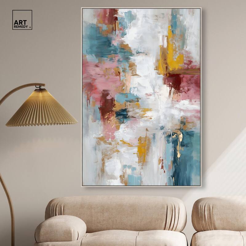 Warmth and cool II Canvas by Art Remedy