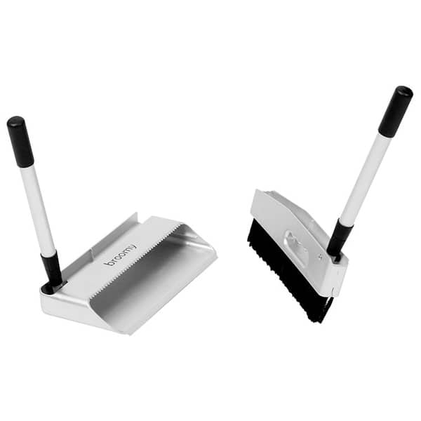 New Broom and Dustpan Set with Long Handle Portable Broom Dustpan