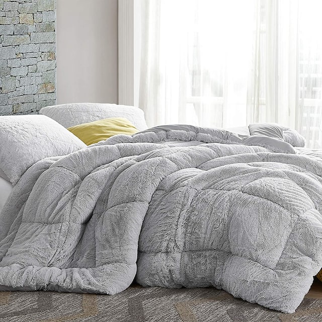 Are You Kidding Bare Coma Inducer Antarctica Grey Oversized Comforter