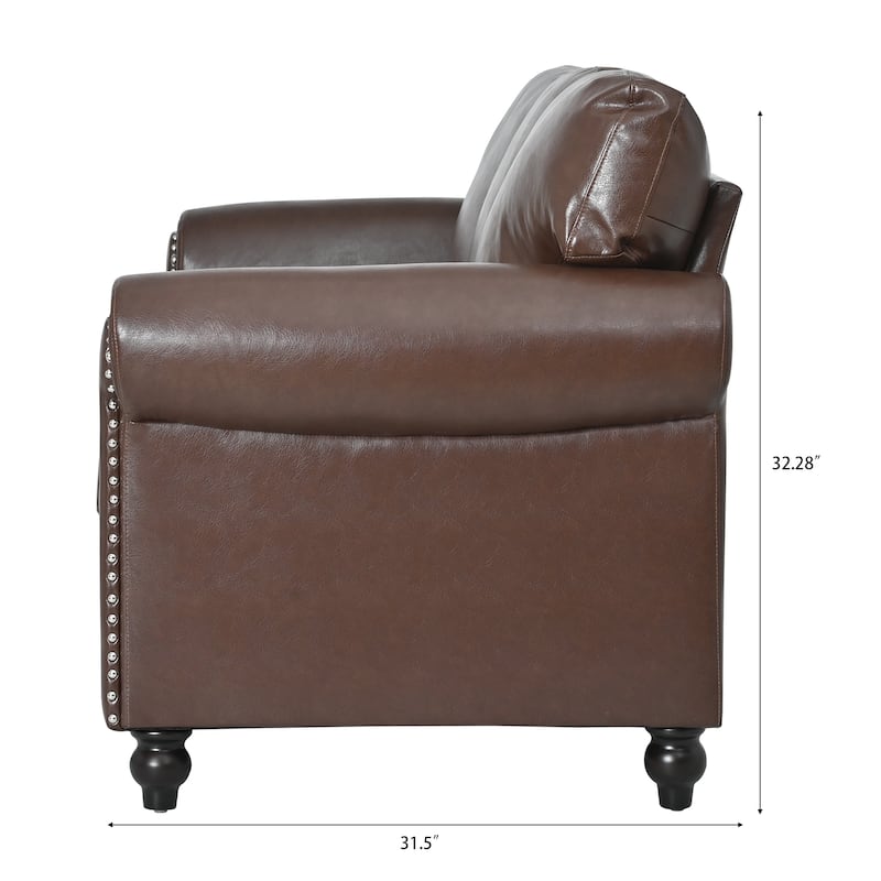 Christopher Knight Home - Ethan Spacious and Stylish 3-Seater Sofa