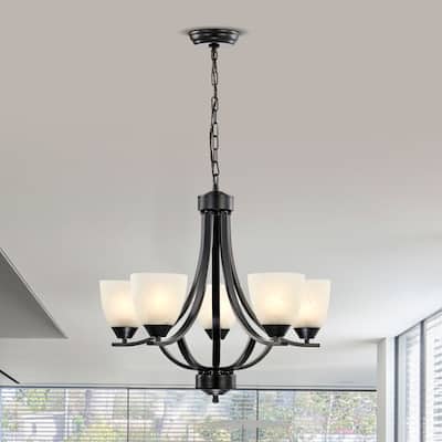 Adria 5-Light Chandelier for Dining/Living Room, Bedroom
