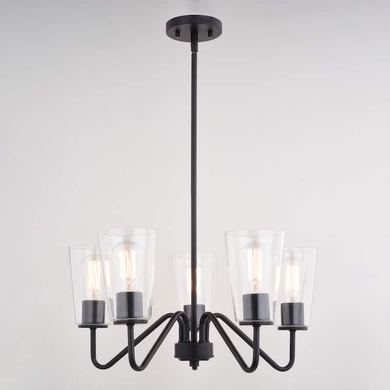 Vaxcel Lighting H0284 Beverly 5 Light 23" Wide Chandelier
