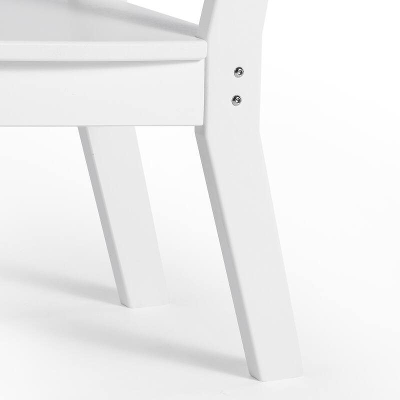 Polytrends Garden Party Kids Outdoor Dining Chair (Set of 2)