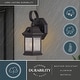 preview thumbnail 9 of 8, Vaxcel Lighting T0738 Wellington 11" Tall Outdoor Wall Sconce with