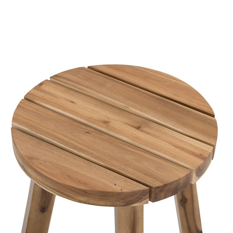 GDFStudio - Durable Solid Acacia Wood Coffee Table