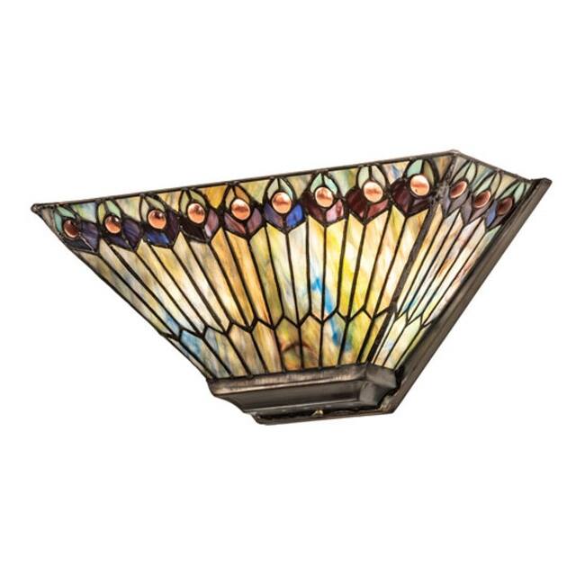 Meyda Tiffany 20008 2 Light 7" Tall Wall Sconce - Natural