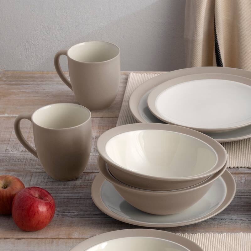 Noritake Colorwave 16-Piece Curve Dinnerware Set, Service For 4