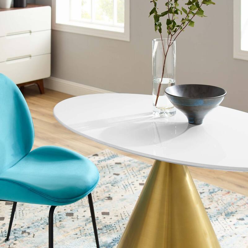 Tupelo 48" Oval Dining Table - White