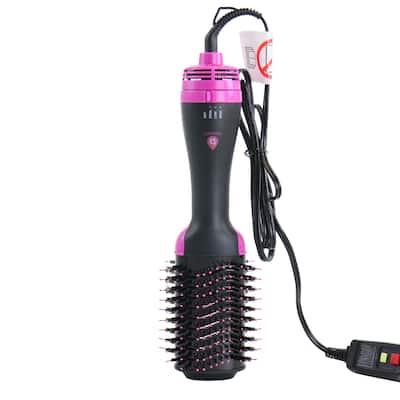 Pursonic TCA1900 One Step Hair Dryer and Volumizer Brush - Pink