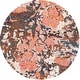 preview thumbnail 34 of 37, SAFAVIEH Handmade Blossom Yadviga French Country Floral Wool Rug 6' Round - Pink/Ivory - Round