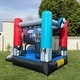 preview thumbnail 6 of 4, Star Wars Bounce House with Slide, Outdoor Inflatable Darth Vader Luke Skywalker Lightsaber Fun Bouncy Castle for Kids Ages 3-8