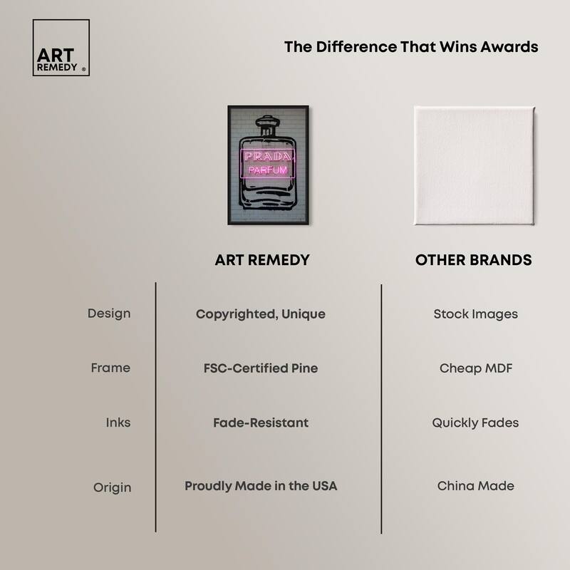 Fragrance Frame Canvas by Art Remedy