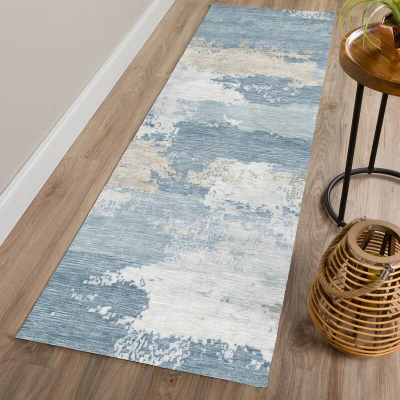 Machine Washable Indoor/ Outdoor Chantille Rug