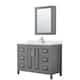 Option Dark Gray / Giotto Quartz Top / Polished Chrome