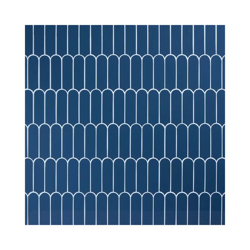 Daltile Artefino Vintage 2 x 6 Fish Scale Mosaic (10 PC Per SQFT) (10.00 SQFT Per Carton)