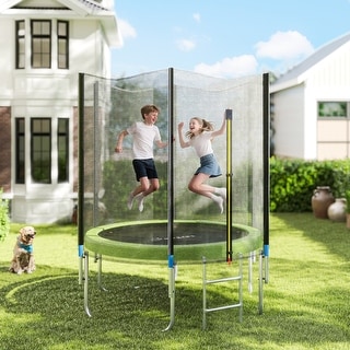 Soozier 14FT Trampoline Spring Cover, Safety Trampoline Pad Replacement, Waterproof and Tear-Resistant