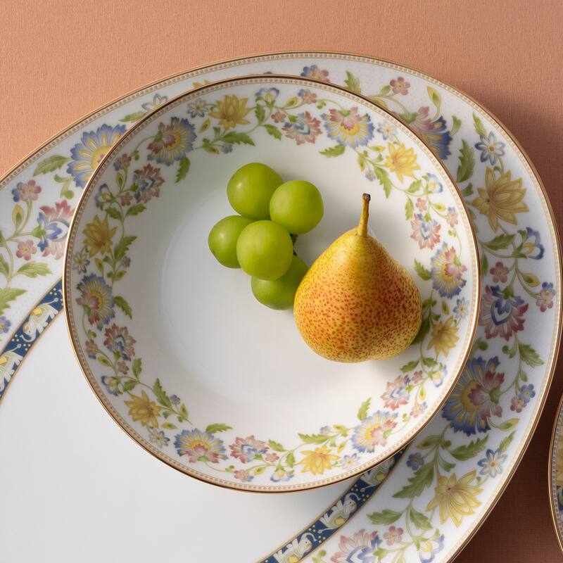 Tusker Garden Set of 4 Soup Bowls, 7.50", 12 oz.