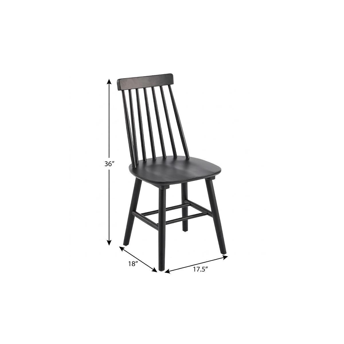 HomeRoots-Set-of-Four-Black-