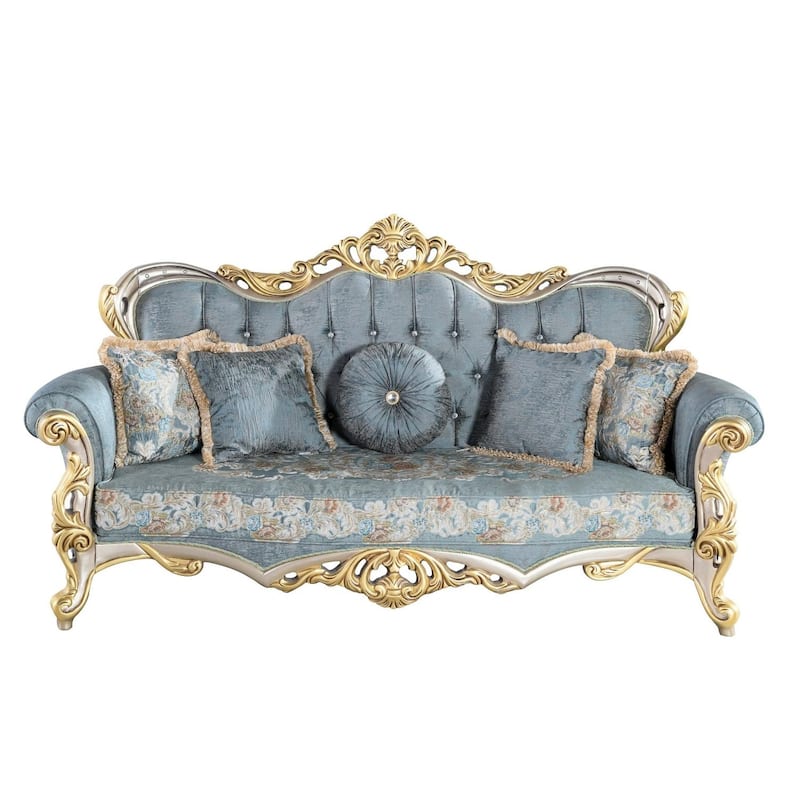 Brunei 4-piece Traditional Living room Set (1 Sofa & 1 Loveseat & 2 Chair)