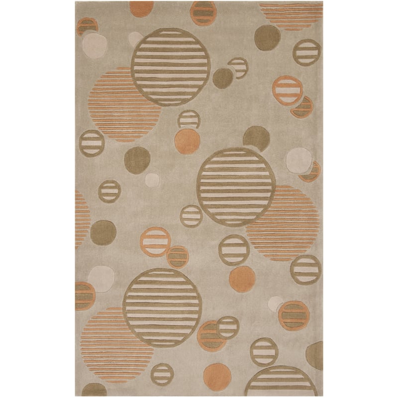 SAFAVIEH Handmade Modern Art Zvetka Modern Polyester Rug