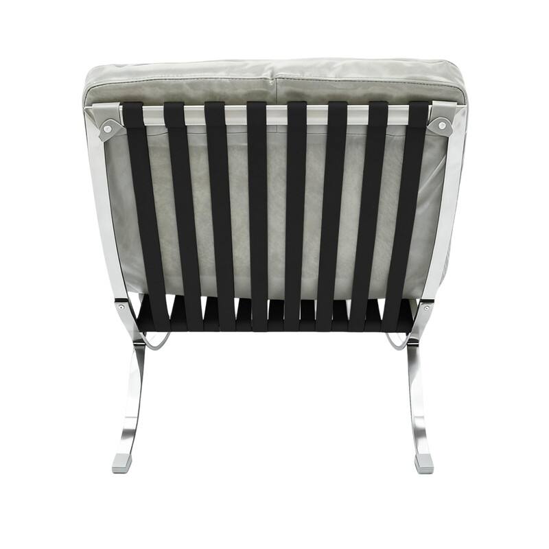 Mid Century Tufted Top Grain/ Faux Leather Upholstered Lounge Chair