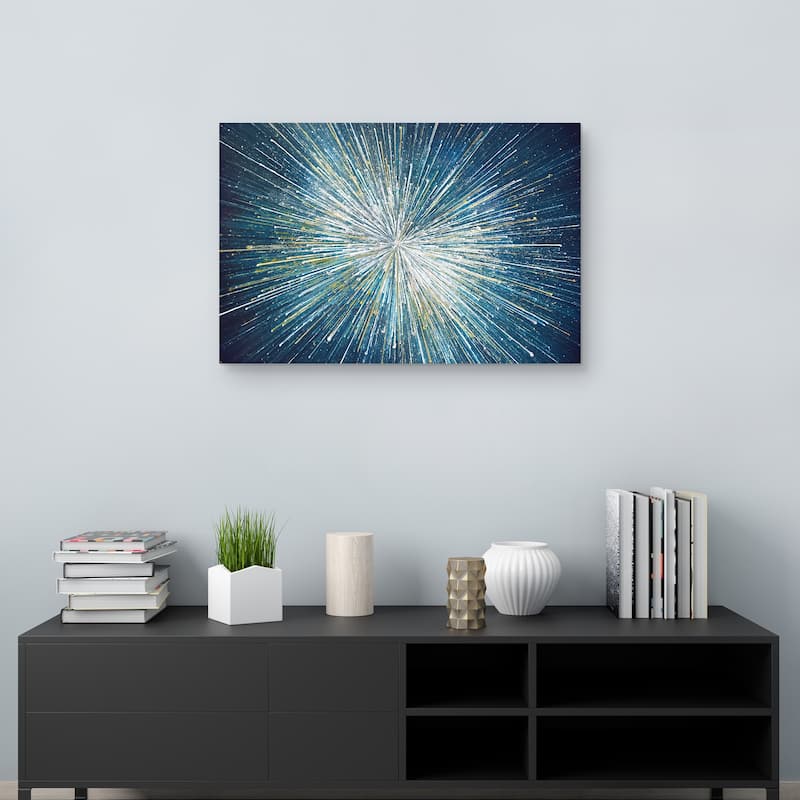 Starburst by Studio Arts Canvas Art Print