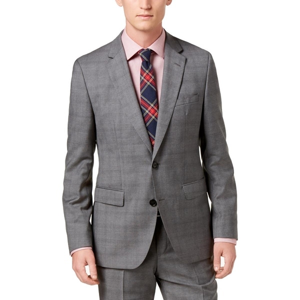 hugo boss grey blazer