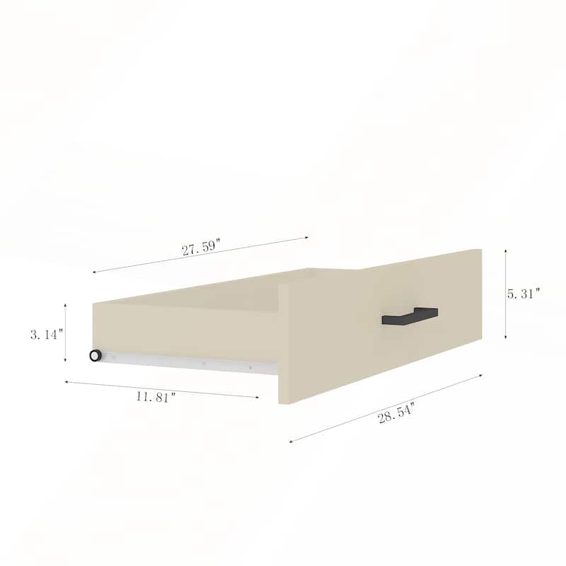 Modern Wooden Cabinet with LEDs