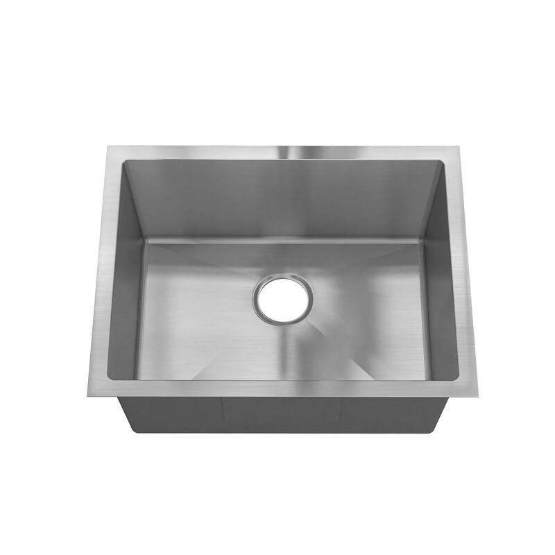 Sinber Undermount Single Bowl 304 Stainless Steel Kitchen Sink