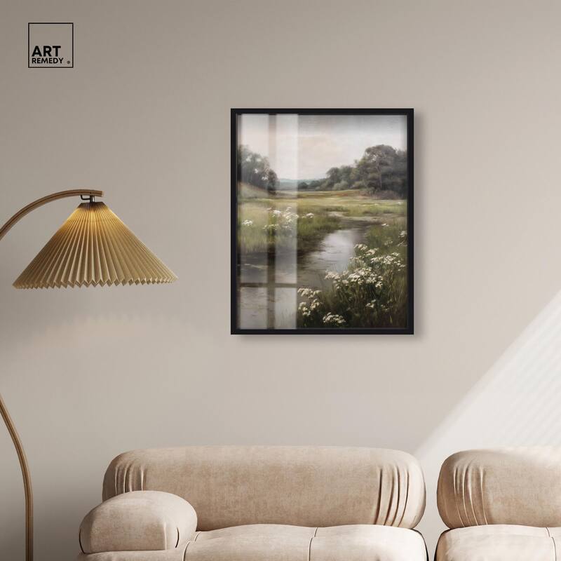 Quiet Waters Shadowbox by Art Remedy